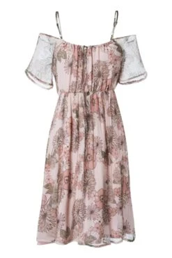 Ana Alcazar Off-Shoulder Zijden Jurk Nara -JurkChic Verkoop 046439 2554 f ana alcazar 1