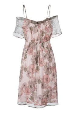 Ana Alcazar Off-Shoulder Zijden Jurk Nara