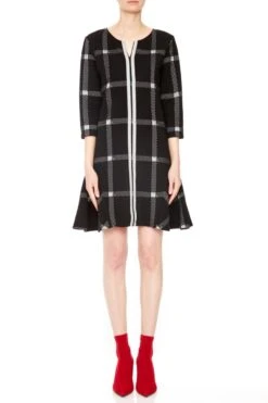 Ana Alcazar Strip Jurk Paloa Zwart 9 Ana Alcazar Strip Jurk Paloa Zwart -JurkChic Verkoop 046679 2623 1