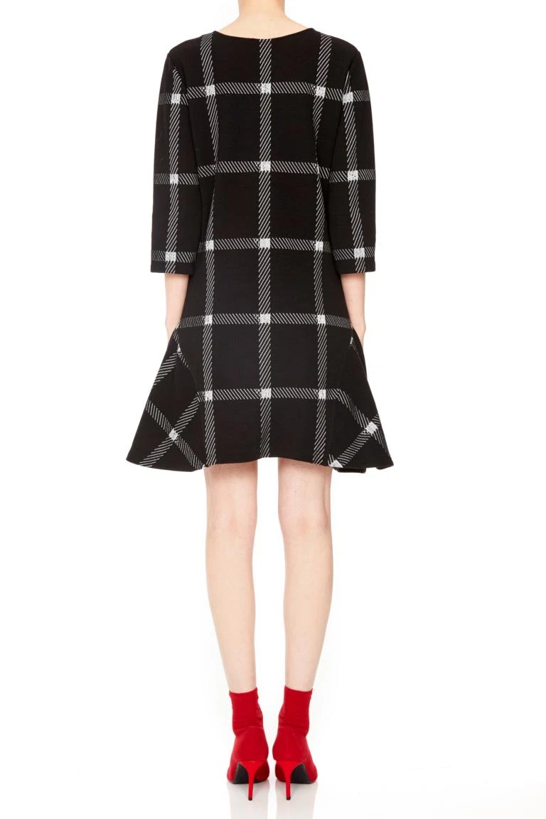 Ana Alcazar Strip Jurk Paloa Zwart 5 Ana Alcazar Strip Jurk Paloa Zwart - Afbeelding 3