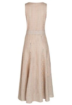 Ana Alcazar Midi Jurk Zeimy Licht-Beige