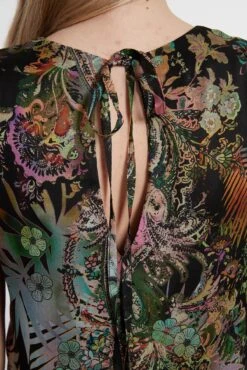 Ana Alcazar A-Lijn Jurk Sekany Zwart -JurkChic Verkoop 2707 047025 100 15