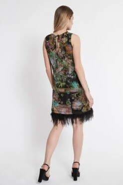 Ana Alcazar A-Lijn Jurk Sekany Zwart -JurkChic Verkoop 2707 047025 100 20