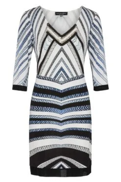 Ana Alcazar Grafische Jurk Gluesty -JurkChic Verkoop 3a09b28ca3dc1c5fdbeaebba7b2600b4.045810 2337 910 a