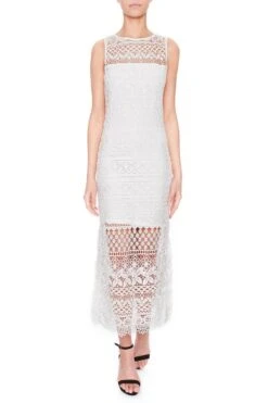 Ana Alcazar Midi Kant Jurk Gwynes -JurkChic Verkoop 97765462874fc8f85817fa016958d9d3.2017.03.02 AAOS hw170497