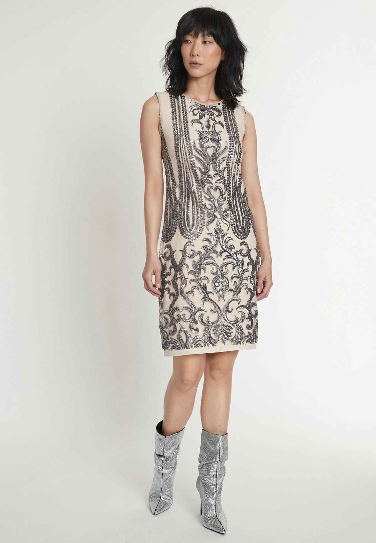 Ana Alcazar Black Label Sequin Jurk Anatis 3 Ana Alcazar Black Label Sequin Jurk Anatis