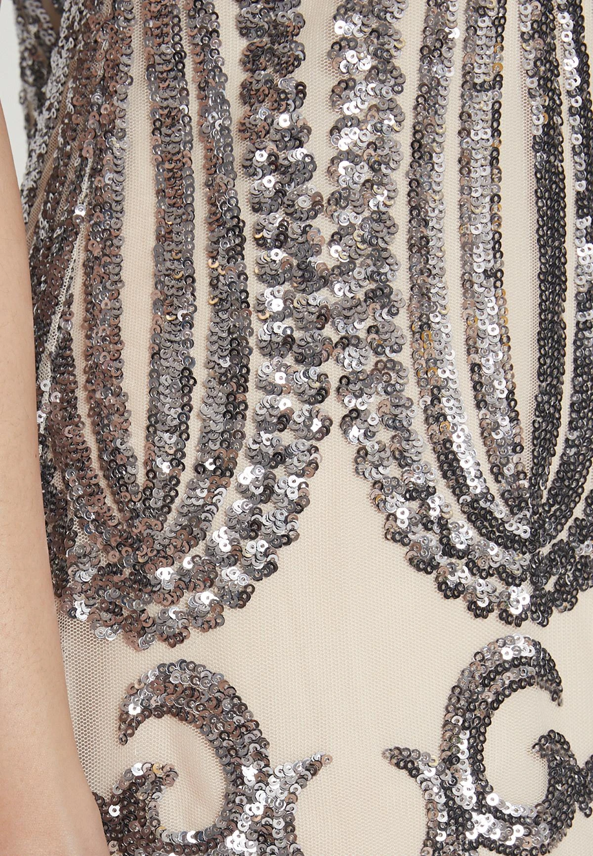 Ana Alcazar Black Label Sequin Jurk Anatis 7 Ana Alcazar Black Label Sequin Jurk Anatis - Afbeelding 5