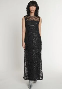 Ana Alcazar Black Maxi Jurk Anasel