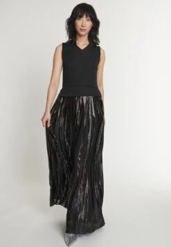 Ana Alcazar Plissé Lange Jurk Elvogea -JurkChic Verkoop ana alcazar 045416 2226 1002