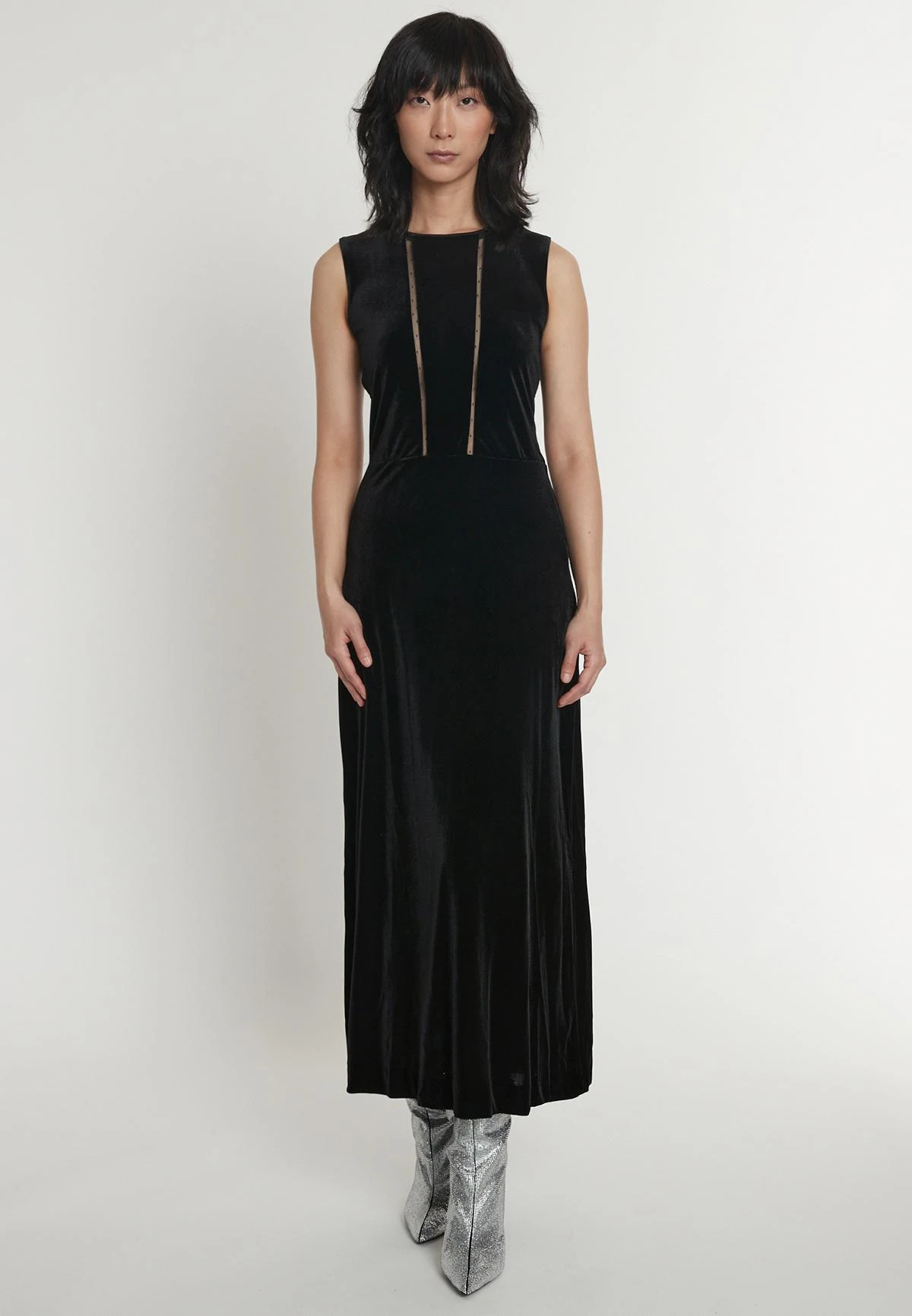 Ana Alcazar Velvet Maxi Jurk Emonary 3 Ana Alcazar Velvet Maxi Jurk Emonary