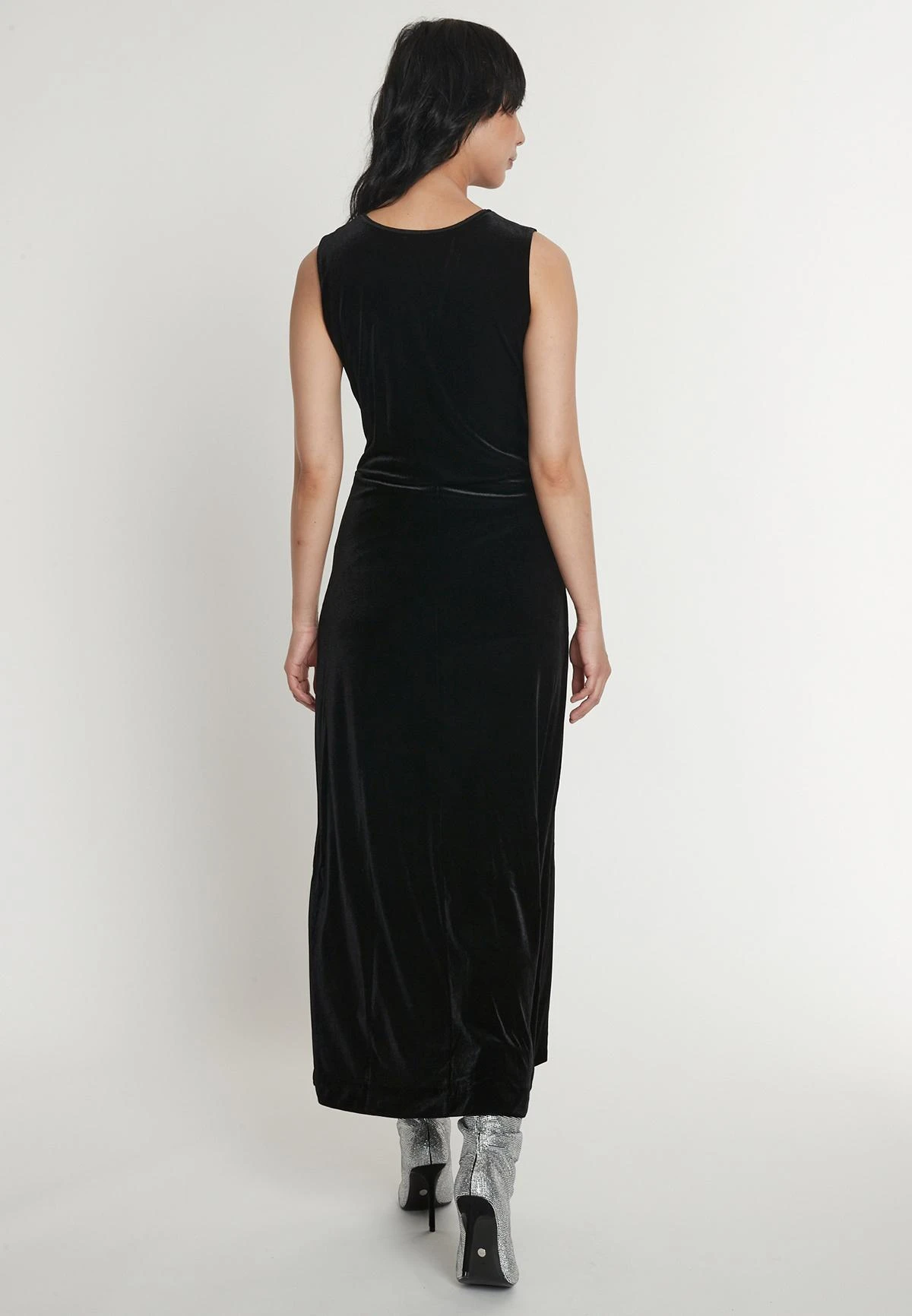 Ana Alcazar Velvet Maxi Jurk Emonary 5 Ana Alcazar Velvet Maxi Jurk Emonary - Afbeelding 3