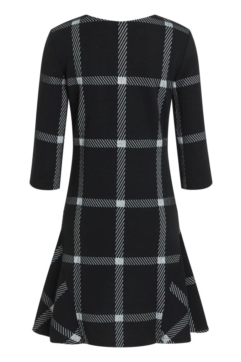 Ana Alcazar Strip Jurk Paloa Zwart 6 Ana Alcazar Strip Jurk Paloa Zwart - Afbeelding 4