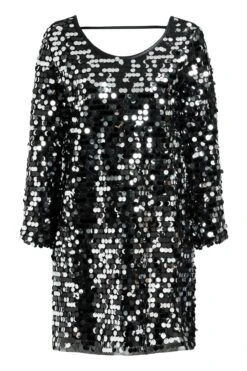 Ana Alcazar Glam Pailletten Jurk Rhetys -JurkChic Verkoop ana alcazar 046846 2662 100 a