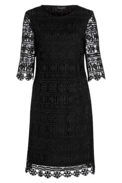 Ana Alcazar A-Lijn Jurk Saide Zwart -JurkChic Verkoop ana alcazar 046934 2689 100 a