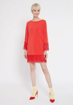 Ana Alcazar Lange Mouwen Jurk Saorea Rood