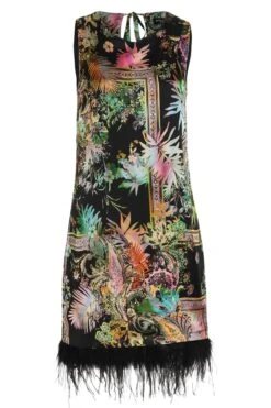 Ana Alcazar A-Lijn Jurk Sekany Zwart -JurkChic Verkoop ana alcazar 047025 2707 100 a