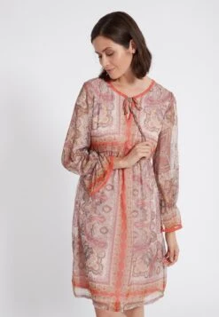 Ana Alcazar Ruche Mouw Jurk Semesta -JurkChic Verkoop ana alcazar 047036 2709 3