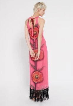 Ana Alcazar Maxi Jurk Siafole -JurkChic Verkoop ana alcazar 047091 2721 4