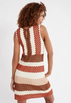 Ana Alcazar Mouwloos Jurk Sponty -JurkChic Verkoop ana alcazar 047155 2734 4