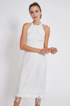 Ana Alcazar Midi Jurk Tadila 9 Ana Alcazar Midi Jurk Tadila -JurkChic Verkoop ana alcazar 047163 2741 3