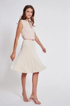 Ana Alcazar Mouwloos Jurk Taggy