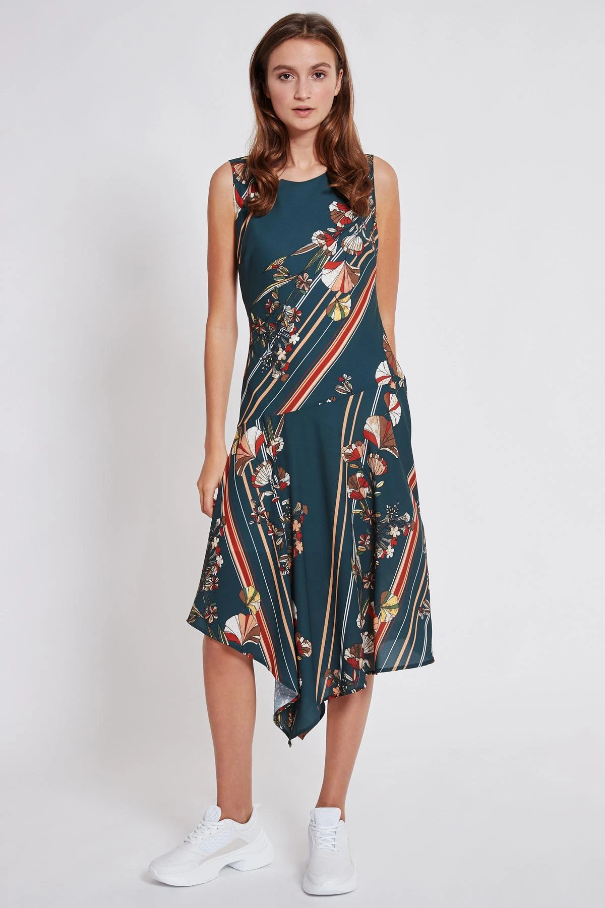 Ana Alcazar Midi Jurk Talusa 3 Ana Alcazar Midi Jurk Talusa