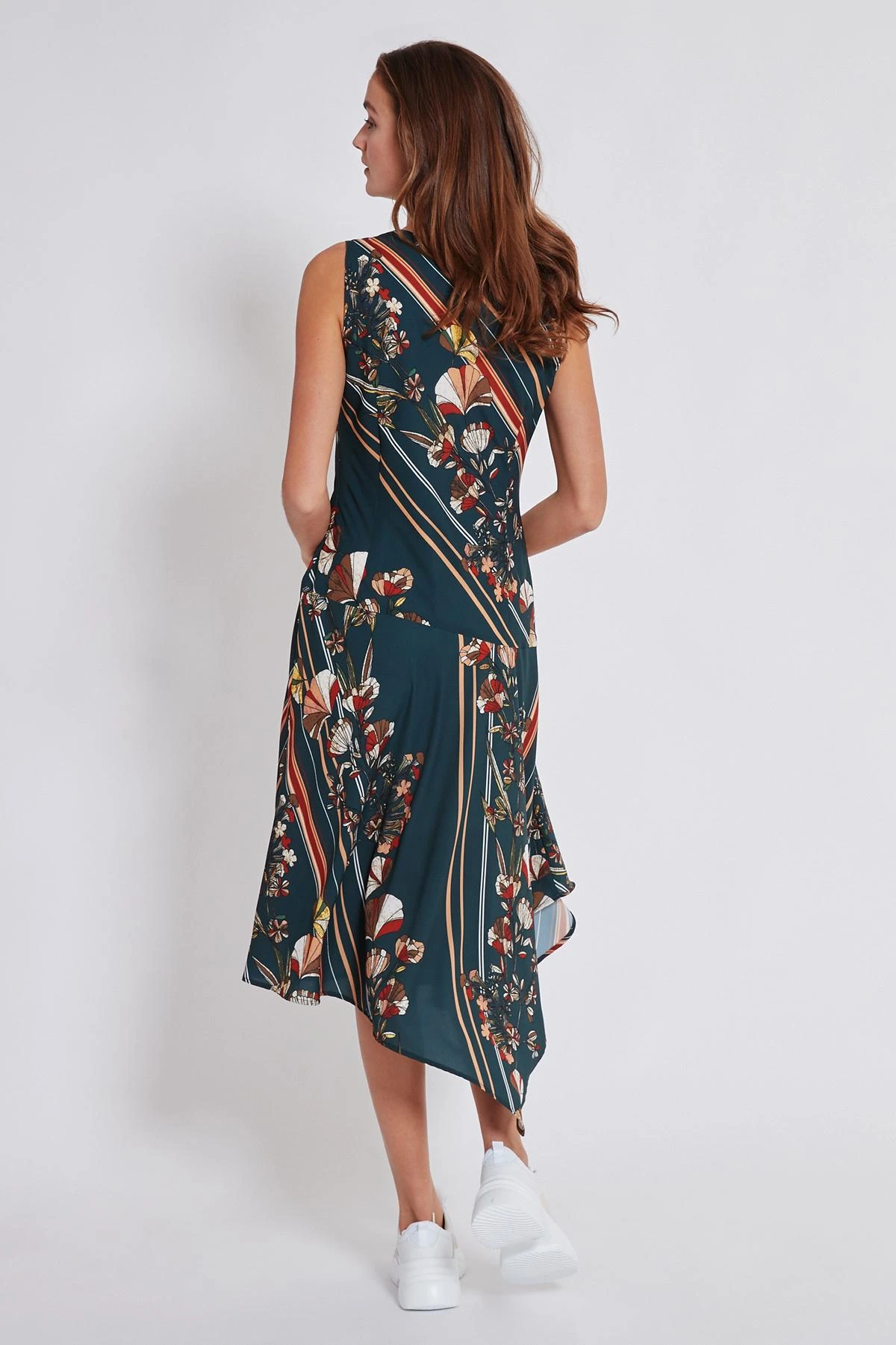 Ana Alcazar Midi Jurk Talusa 5 Ana Alcazar Midi Jurk Talusa - Afbeelding 3