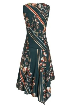 Ana Alcazar Midi Jurk Talusa 12 Ana Alcazar Midi Jurk Talusa -JurkChic Verkoop ana alcazar 047188 2748 6