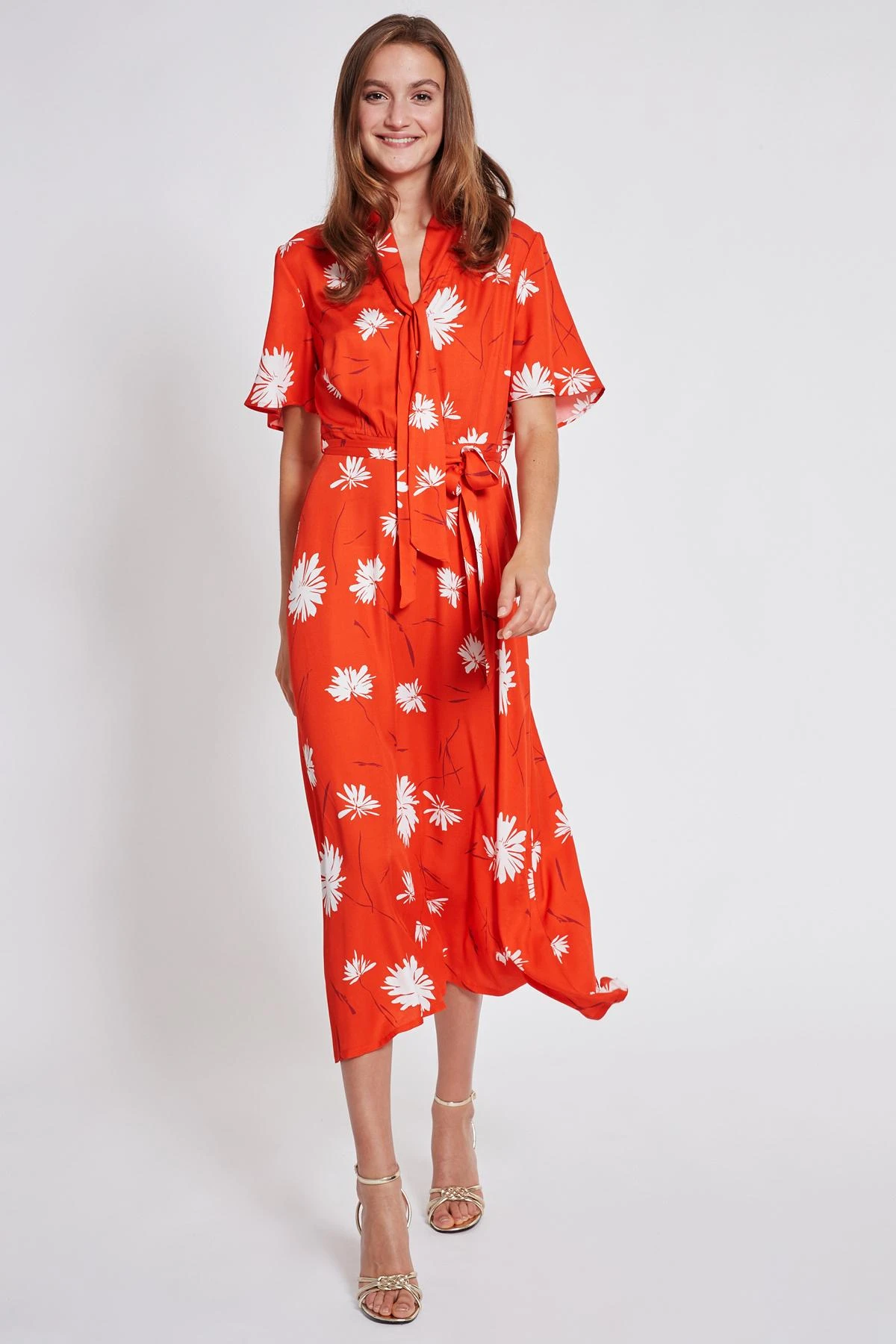 Ana Alcazar Midi Jurk Taxyne 4 Ana Alcazar Midi Jurk Taxyne - Afbeelding 2