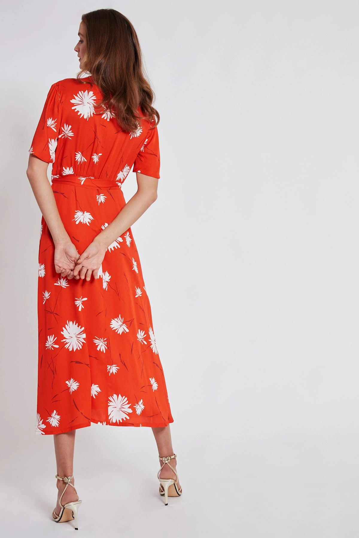 Ana Alcazar Midi Jurk Taxyne 5 Ana Alcazar Midi Jurk Taxyne - Afbeelding 3