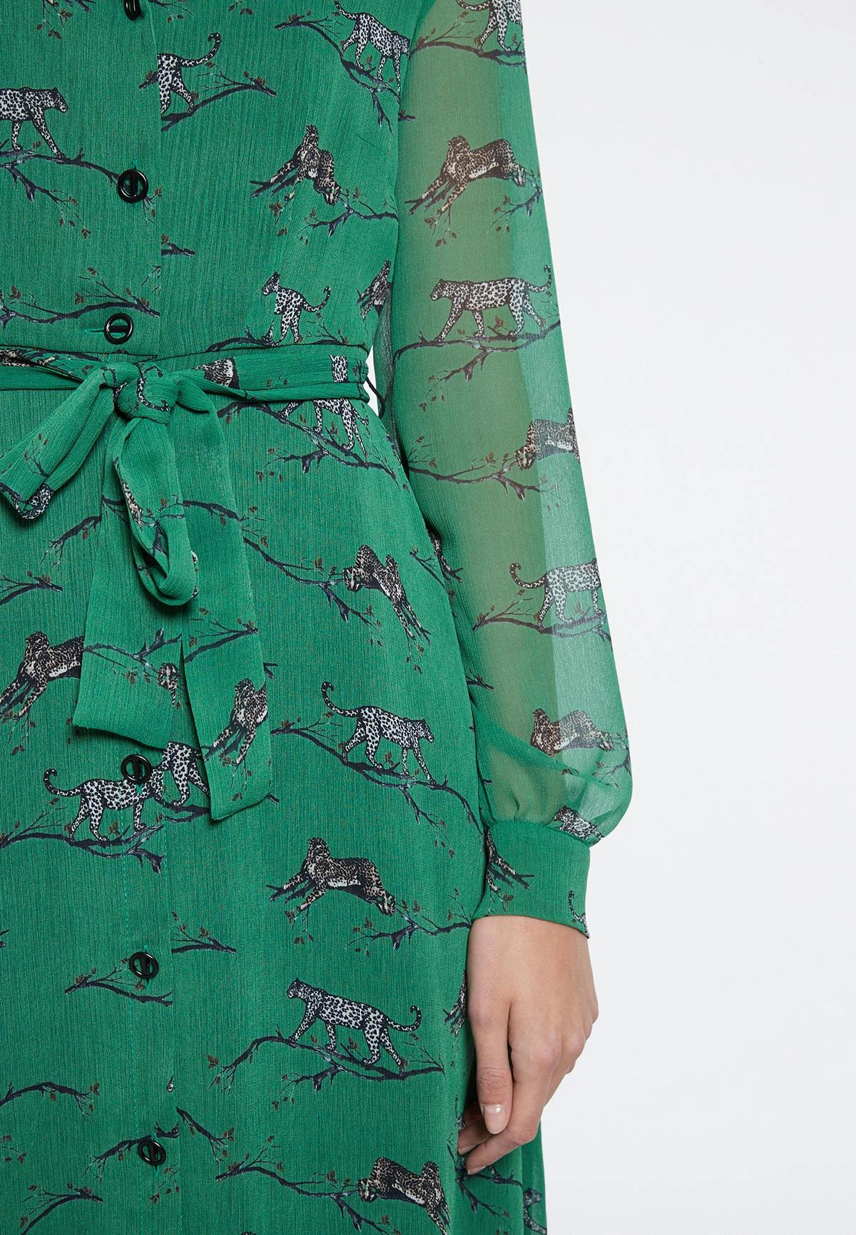 Ana Alcazar Midi Jurk Vabisea 7 Ana Alcazar Midi Jurk Vabisea - Afbeelding 5