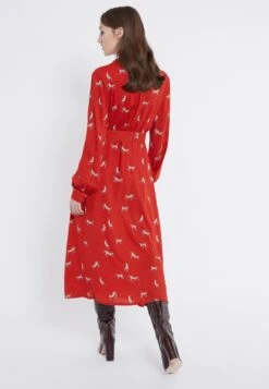 Ana Alcazar Midi Jurk Vabora -JurkChic Verkoop ana alcazar 047322 2789 910 4