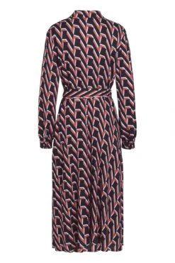 Ana Alcazar Midi Jurk Vabunea Bruin -JurkChic Verkoop ana alcazar 047325 2790 800 6