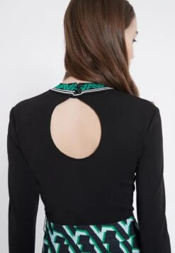 Ana Alcazar Mix Jurk Vabury Groen -JurkChic Verkoop ana alcazar 047328 2790 400 5