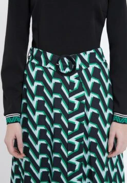 Ana Alcazar Mix Jurk Vabury Groen -JurkChic Verkoop ana alcazar 047328 2790 400 6