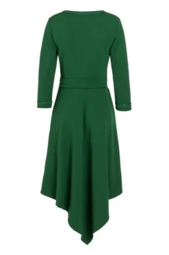 Ana Alcazar Riem Jurk Vafetos Groen -JurkChic Verkoop ana alcazar 047366 2797 400 7