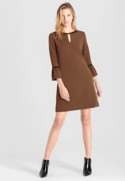 Ana Alcazar A-Lijn Jurk Vafemis Bruin
