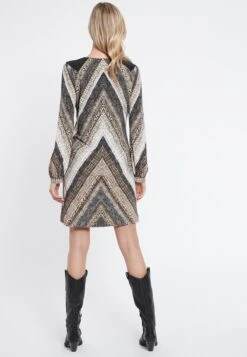 Ana Alcazar Ruches Jurk Vossi -JurkChic Verkoop ana alcazar 047451 2817 910 4