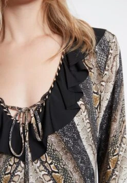 Ana Alcazar Ruches Jurk Vossi -JurkChic Verkoop ana alcazar 047451 2817 910 5