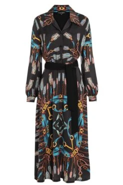 Ana Alcazar Midi Jurk Wabota -JurkChic Verkoop ana alcazar 047481 2825 1