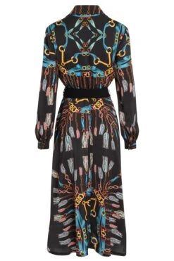 Ana Alcazar Midi Jurk Wabota -JurkChic Verkoop ana alcazar 047481 2825 6