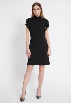 Ana Alcazar Franje Jurk Waeta Zwart