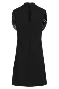 Ana Alcazar Franje Jurk Waeta Zwart -JurkChic Verkoop ana alcazar 047491 2828 100 7