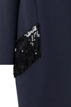 Ana Alcazar Zacken Jurk Wafry Blauw -JurkChic Verkoop ana alcazar 047494 2828 3007