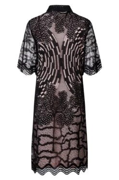 Ana Alcazar Korte Mouwen Jurk Zazy -JurkChic Verkoop ana alcazar 047590 2858 9106