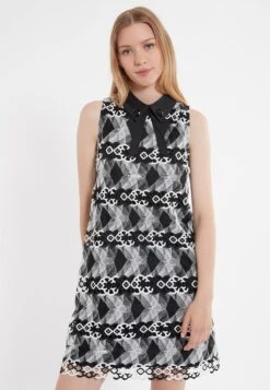 Ana Alcazar Kraag Jurk Zeby -JurkChic Verkoop ana alcazar 047594 2859 9103