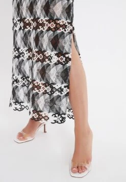 Ana Alcazar Maxi Jurk Zeboa -JurkChic Verkoop ana alcazar 047596 2859 9105