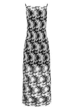 Ana Alcazar Maxi Jurk Zeboa -JurkChic Verkoop ana alcazar 047596 2859 9107