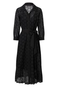 Ana Alcazar Blouse Jurk Zekos Zwart -JurkChic Verkoop ana alcazar 047613 2863 1001