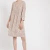 Ana Alcazar Tuniek Jurk Zema Donker-beige 1 Ana Alcazar Tuniek Jurk Zema Donker-beige -JurkChic Verkoop ana alcazar 047620 2866 8082